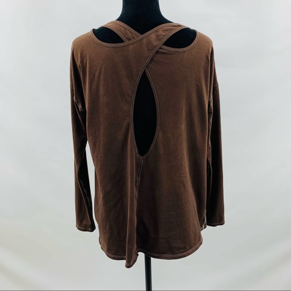 Lululemon Long Sleeve Open Back T Shirt
